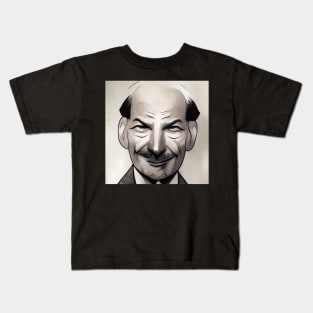 Clement Attlee | Comics Portrait Kids T-Shirt